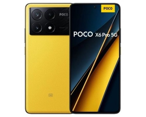 SMARTPHONE POCO X6 PRO 5G 667 FHD+ 120HZ 8GB 256GB YELLOW·